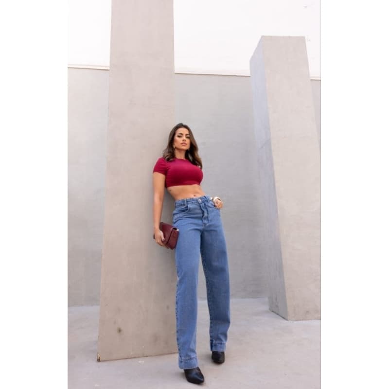 Calça Balloon Jeans, Calça Jeans Balloon Feminina, Calça Balão Jeans Feminina Premium.