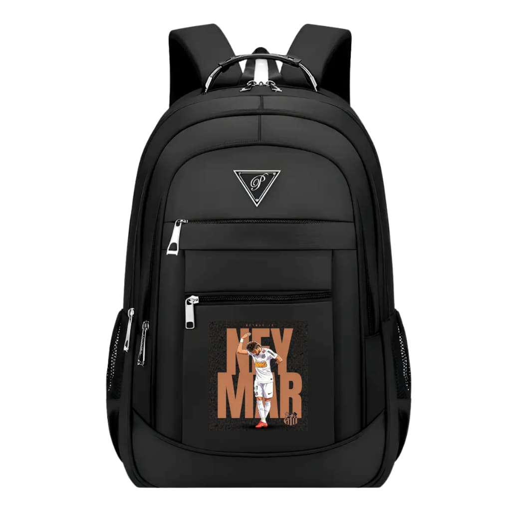 Mochilas Cabo de Aço Com Estampa Neymar NR Lançamento Escola Faculdade Universidade Diversos