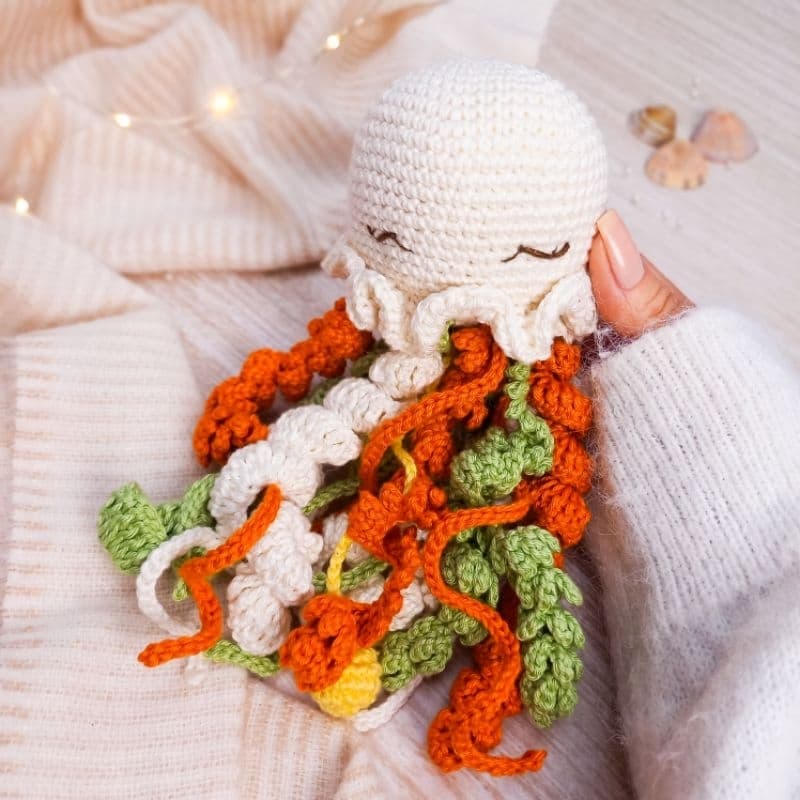Naninha Polvo em Crochê | Bebê | Maternidade | Presente | Conforto, Aconchego e Desenvolvimento para o Bebê