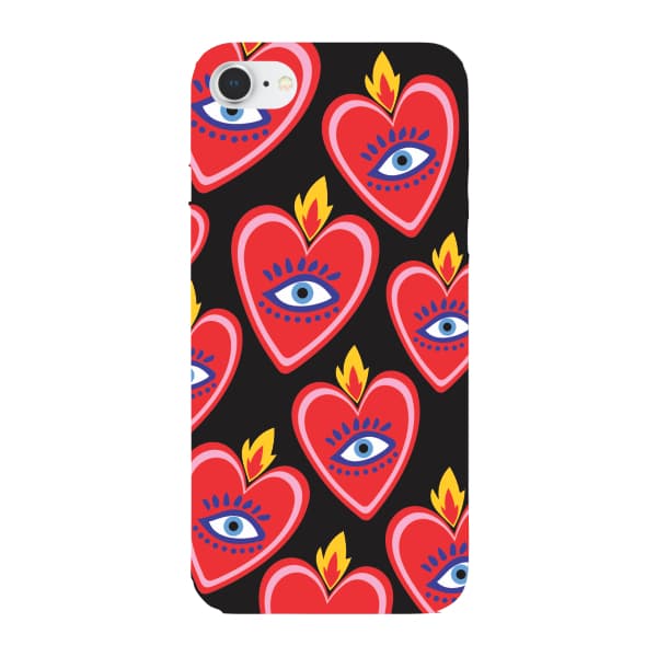 Capinha para iPhone 8 Anti Impacto Fashion - SACRED HEART PATTERN