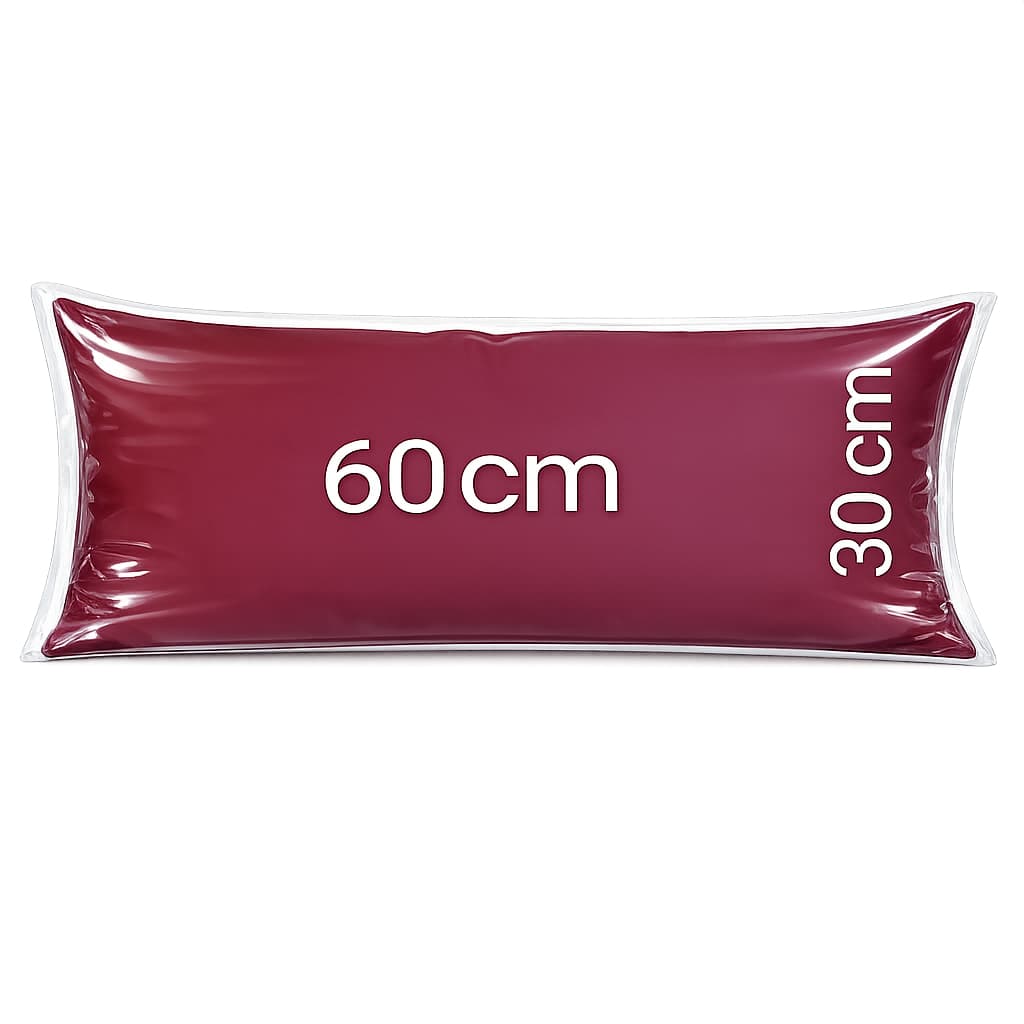 CAPA TRANSPARENTE PARA ALMOFADA DE MACA/ROLO ALMOFADA