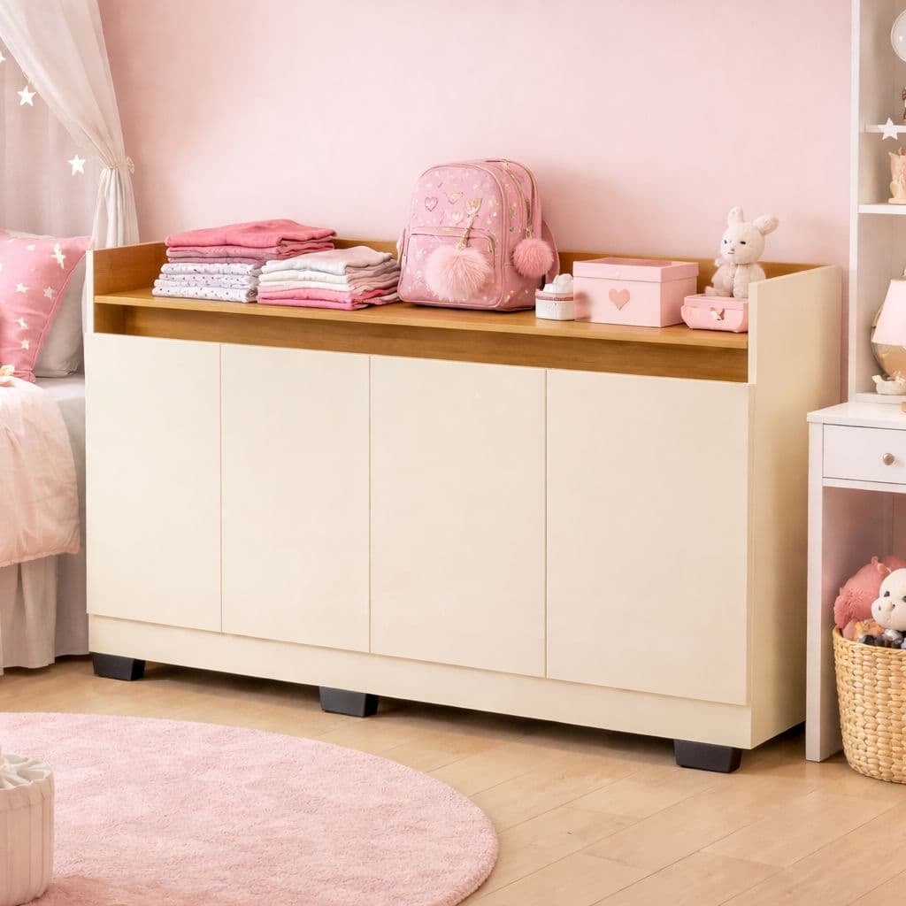 Cômoda Organizadora Multiuso Armário para Quarto Escritório Sapateira