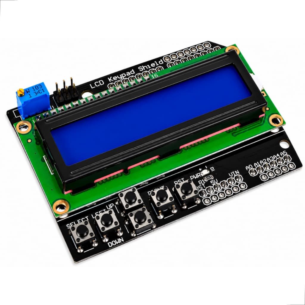 Display Lcd Keypad Shield 16x2 Teclado Botoes Arduino