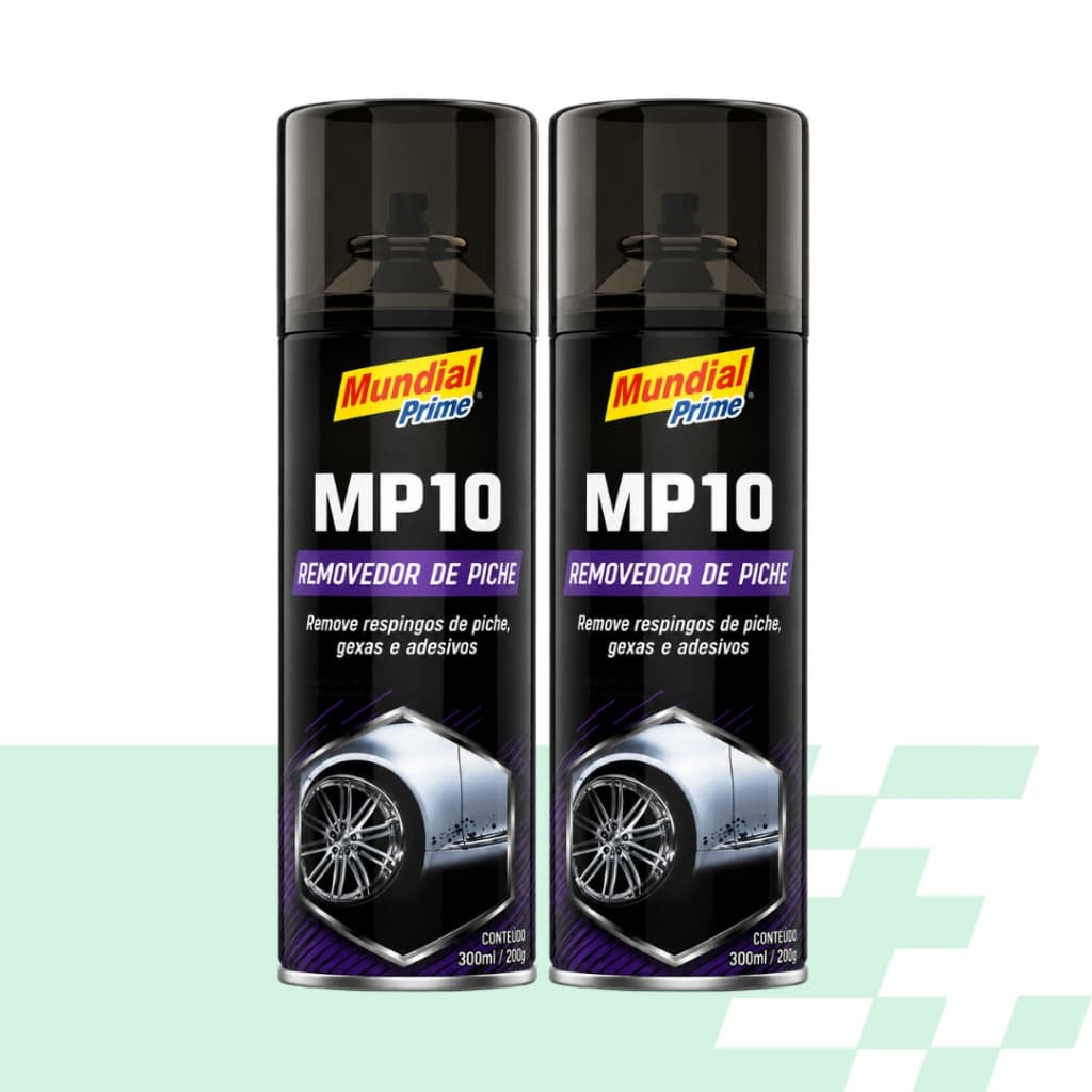 Kit 2 Removedor de Piche Cola Adesivo Pelicula Graxa Asfalto Spray - Mundial Prime