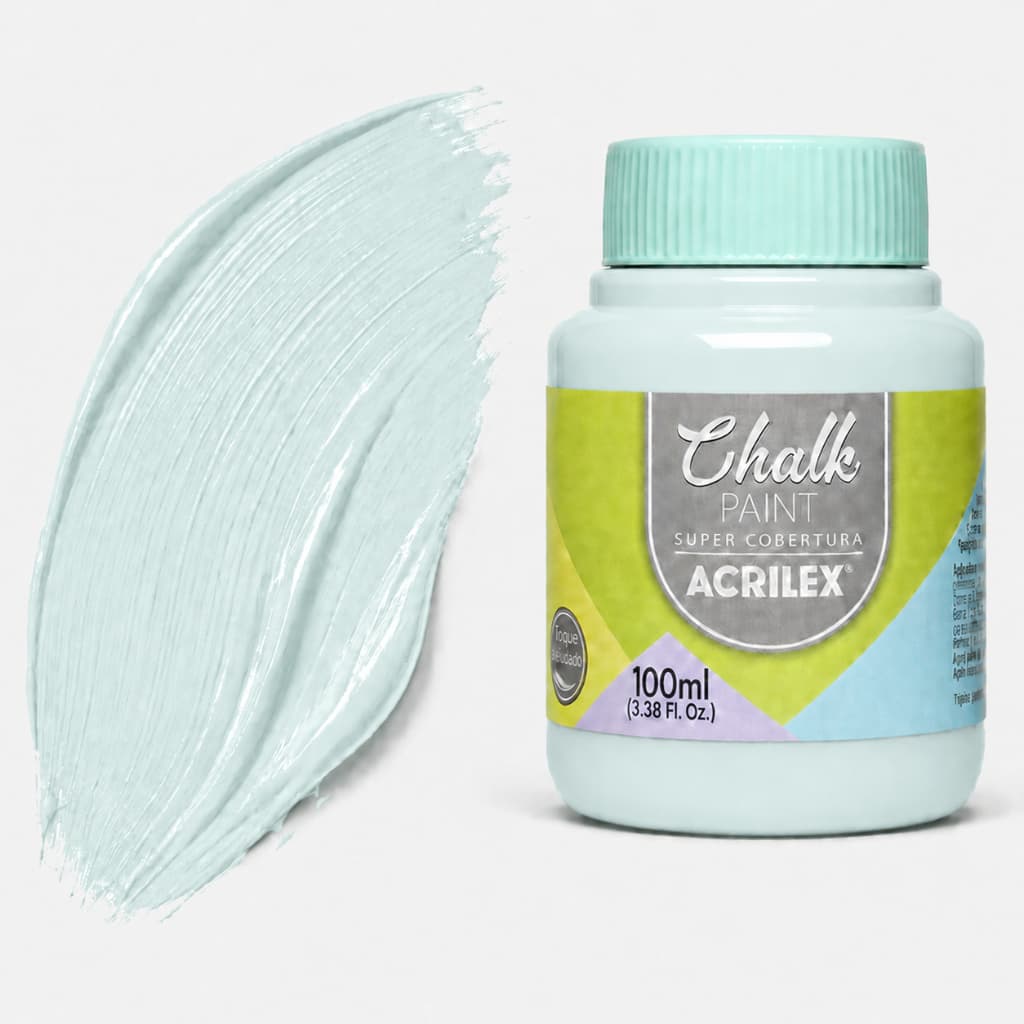 TINTA CHALK ACRILEX -  - Pintura em  Gesso, MDF, Vidro, Metal, Cerâmica e Porcelana