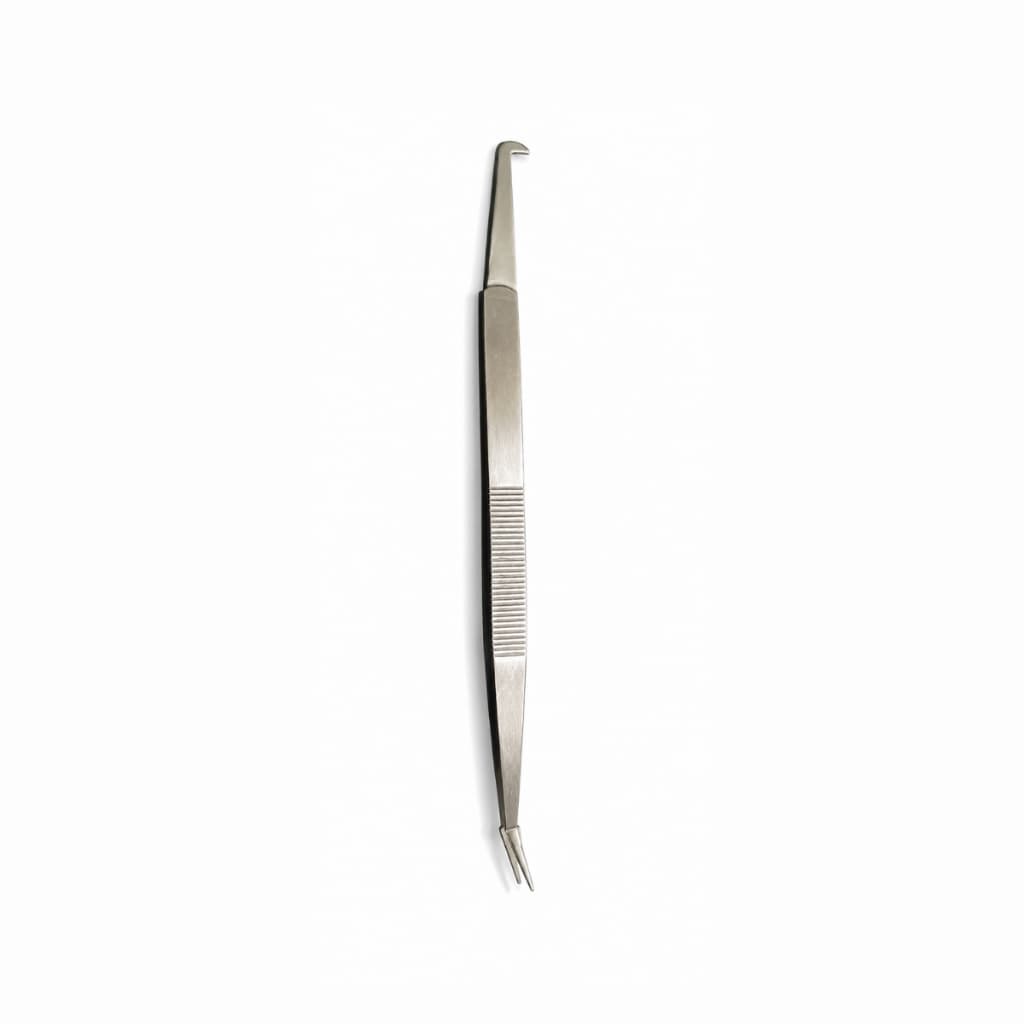 Pinça Curva Twe-7 Sem Pescador Aço Inoxidável Para Costura, Patchwork, Bordado e Trabalhos Manuais