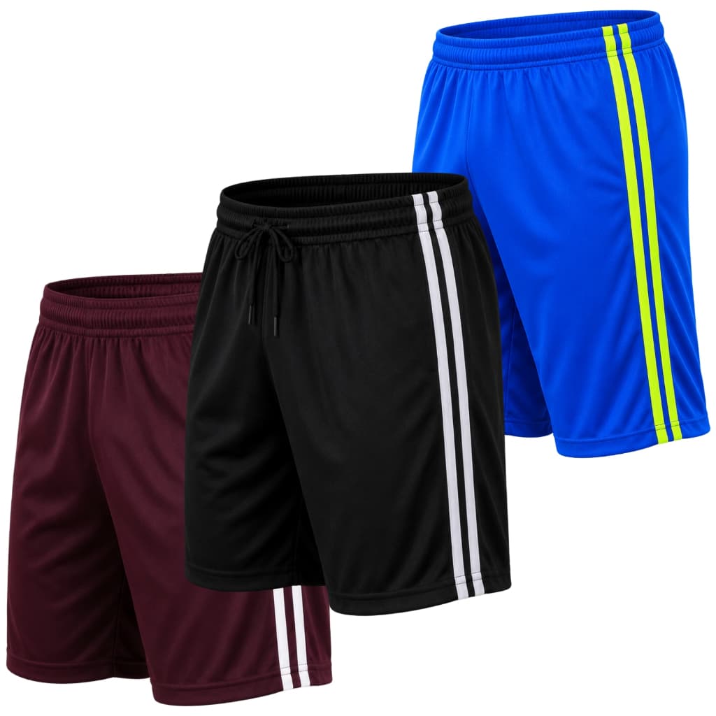 Kit Shorts Masculino Academia Futebol Confortável Ficar em Casa Dia a Dia Leve