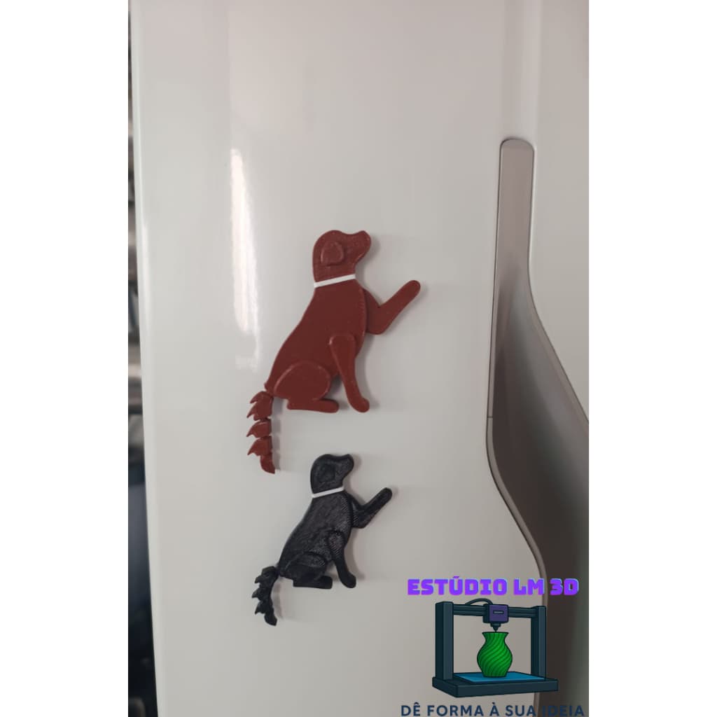 🐶 ímã Decorativo de Cachoro – Dê um Toque Canino na Sua Decoração ou para presente