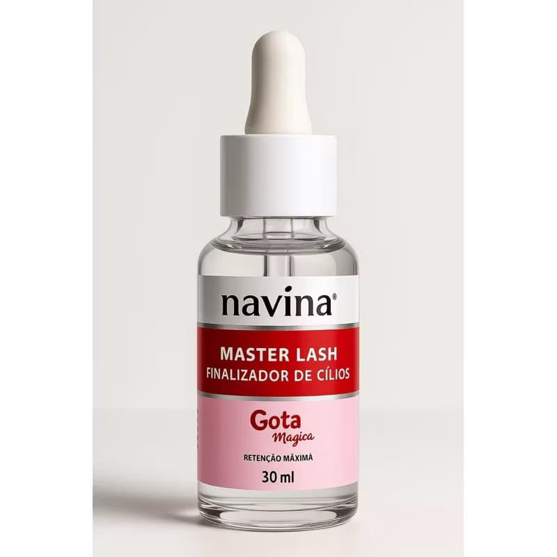Finalizador de gota de Extensão de Cílios Navina Master Lash 30ml