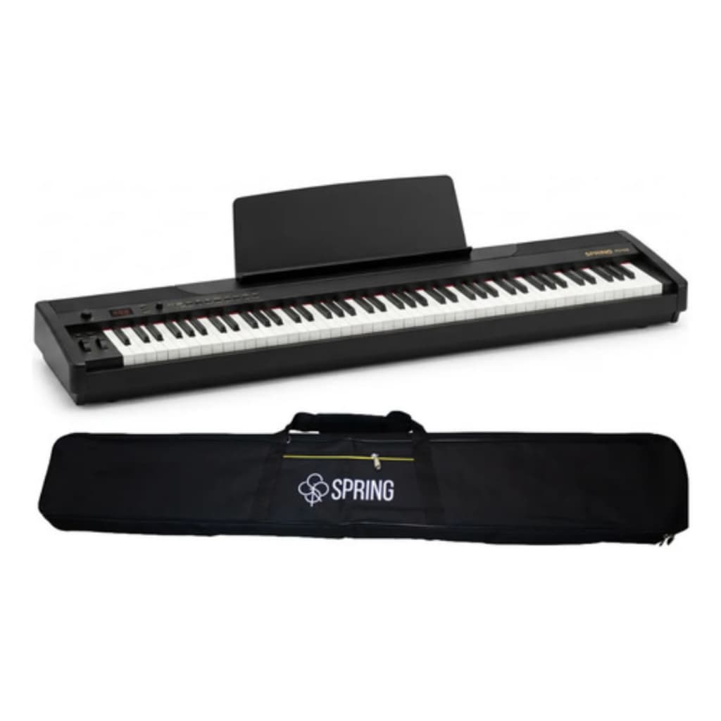 Piano Teclado Spring Pd-188 Digital 88 Teclas Com Bag