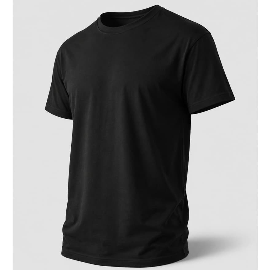 Blusa Camiseta Unissex Básica Manga Curta Gola Redonda Lisa Para Dia a Dia Trabalho Faculdade Estudo Verão Casual Confor