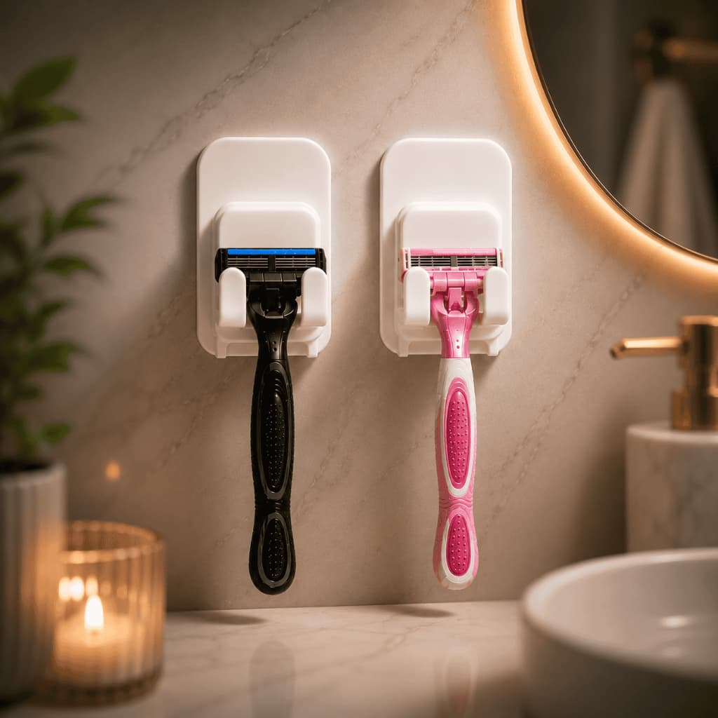 Suporte Para Parelho De Barbear Lamina Gillette Gilete Prestobarba
