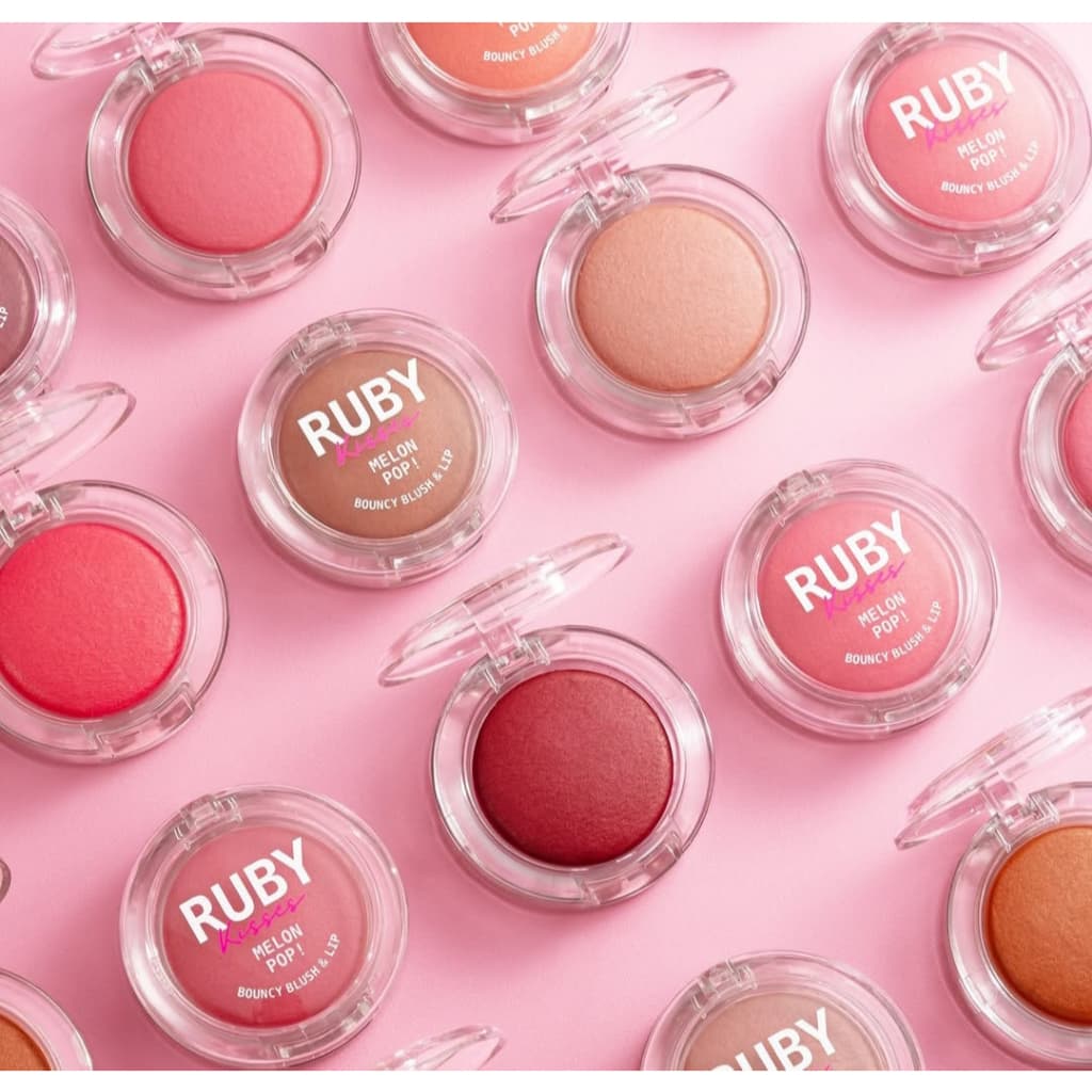 Blush & Lip Bouncy Melon Pop - Ruby Kisses