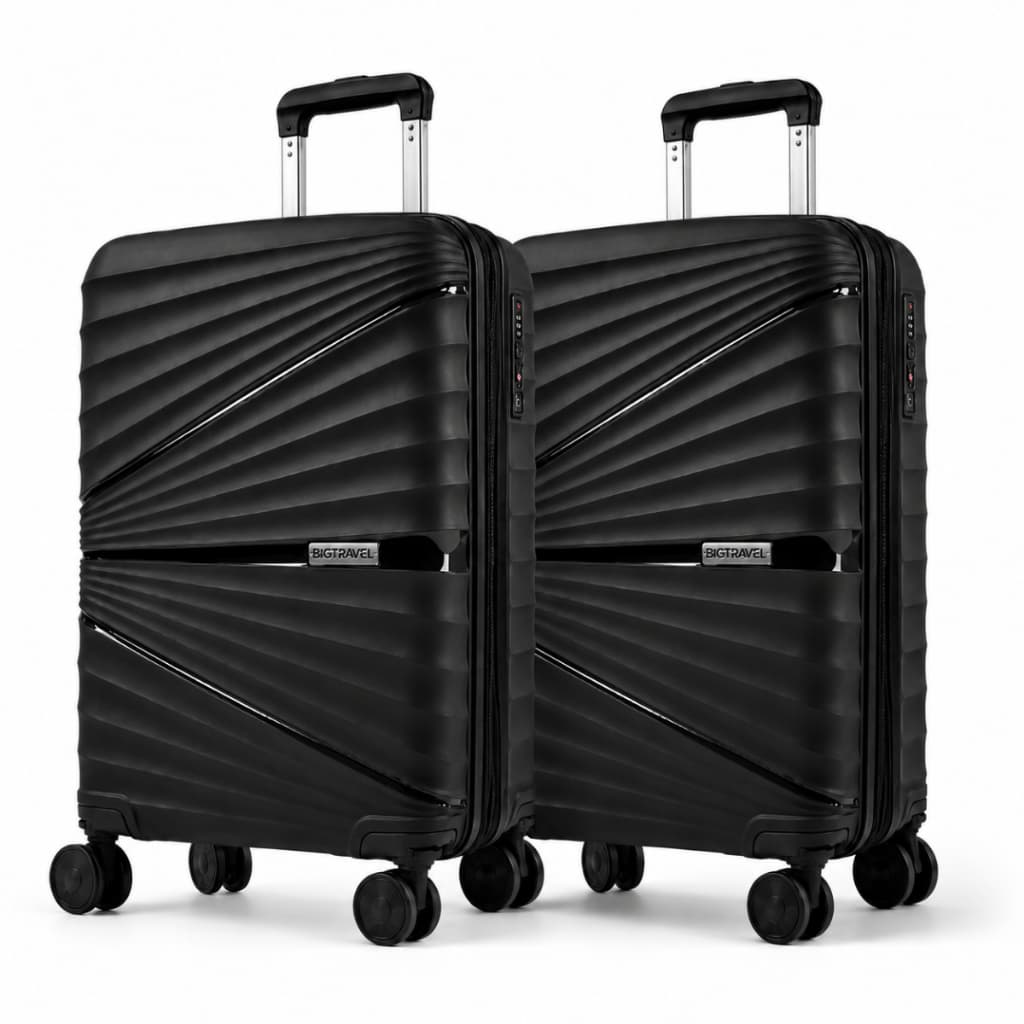 Kit Mala Mao Lançamento Fashion  Premium 10kg Bordo Giratoria Extensor Inquebrável