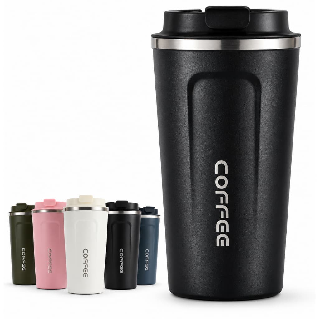 Copo Térmico Premium COFFEE – 510ML em Aço Inox