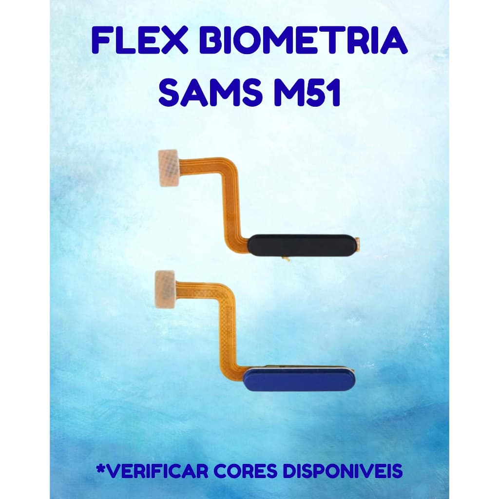 FLEX BIOMETRIA COMPÁTIVEL PARA M51, M52, M53, M54 e M62.