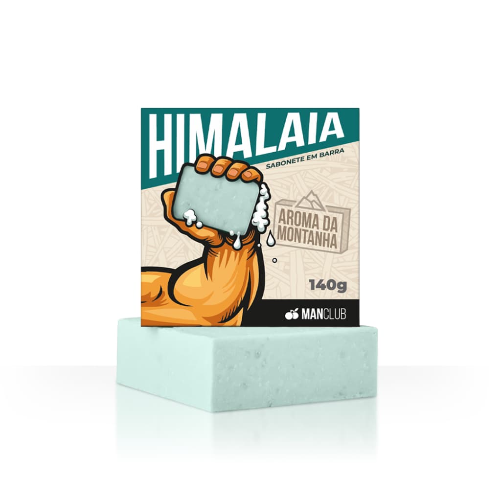 Sabonete em Barra Masculino – Himalaia da MANCLUB | Esfoliante, Hidratante, Fragrância Exclusiva e Aroma Marcante