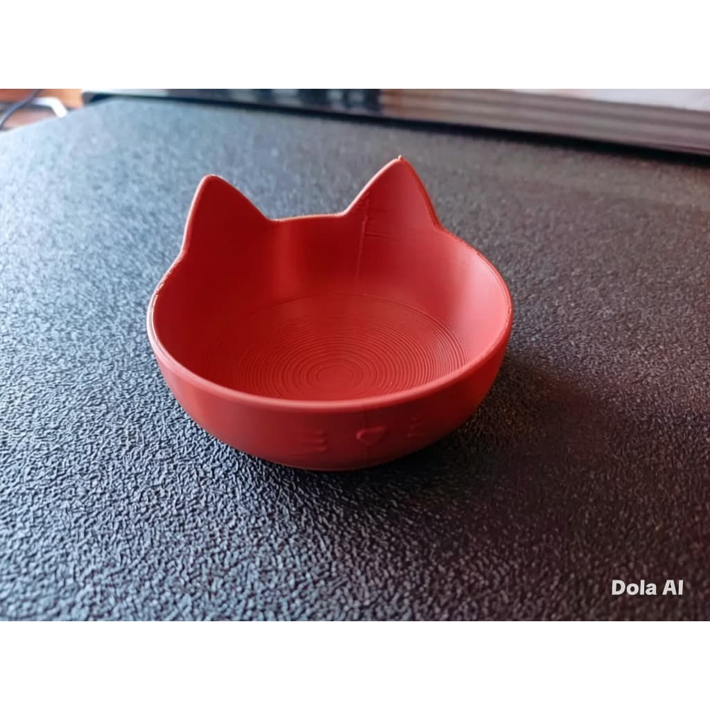 Tigela para Pet Formato Gatinho - Comedouro/Bebedouro Cão e Gato - Decoração Fofa Pet Shop