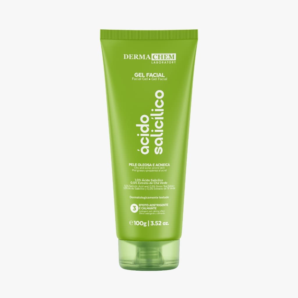 Gel Hidratante Antioleosidade Facial Pele Oleosa Skincare Uso Diário Hidratante Dermachem
