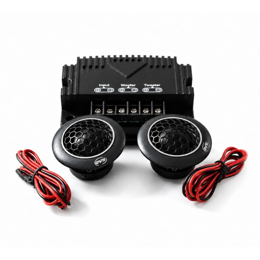 Par Kit De Mini Tweeter Com Módulo Divisor De Frequência QVS