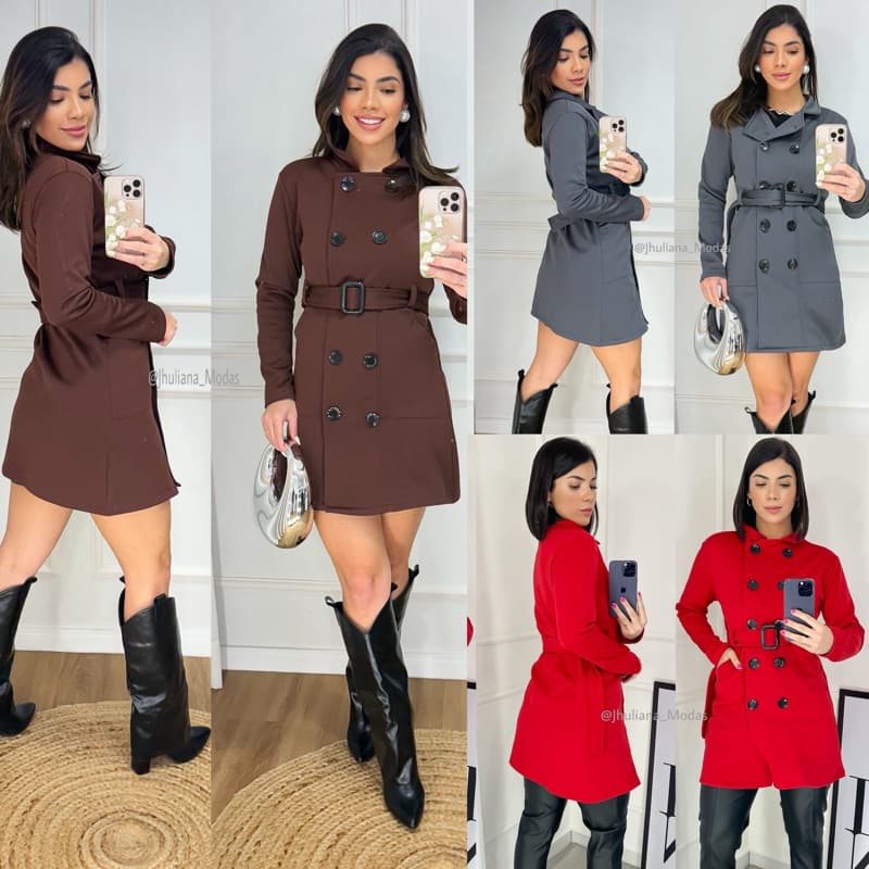 casaco sobretudo feminino inverno