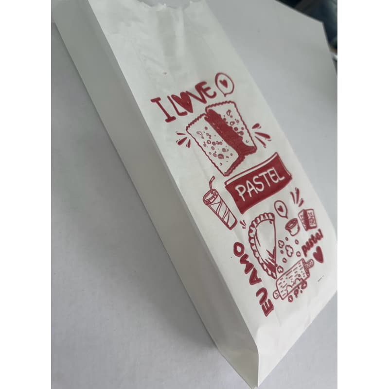 Sacos para Pastel com Barreira de Gordura 2kg c/500 (13cm x 33cm) (Embalebem)