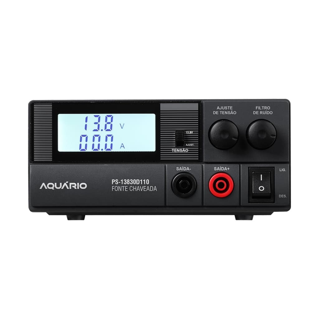 Fonte de alimentação 30A digital para 127V PS-13830D110 Aquario