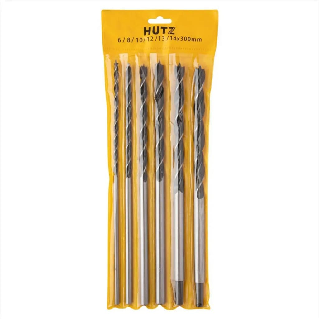 Kit 6 Brocas 6/8/10/12/13/14mm Hutz