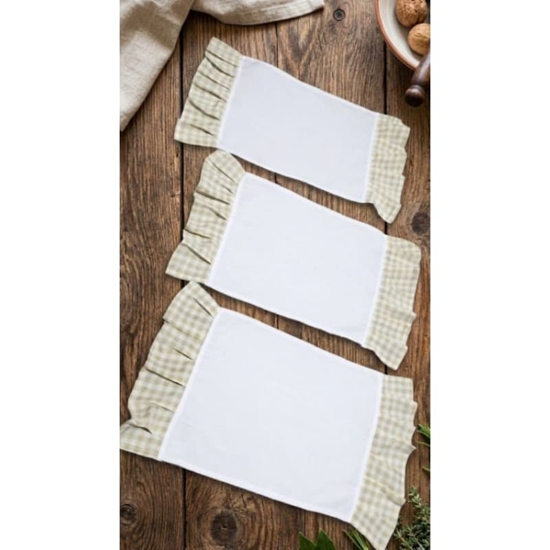 kit para cozinha com três peças para deixar sua cozinhar charmosa