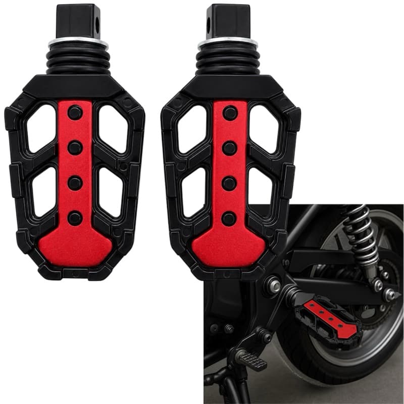 Pedaleira Moto Traseira Pedal Sport Apex Pro Universal