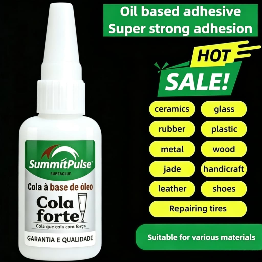 Cola adesivo forte para soldagem à base de óleo – nova versão atualizada, multiuso, para móveis e calçados cola.