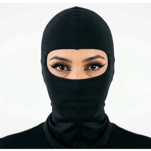 Balaclava Motoboy Unissex Térmica Preta/Touca Ninja Motoqueiro Proteção UV