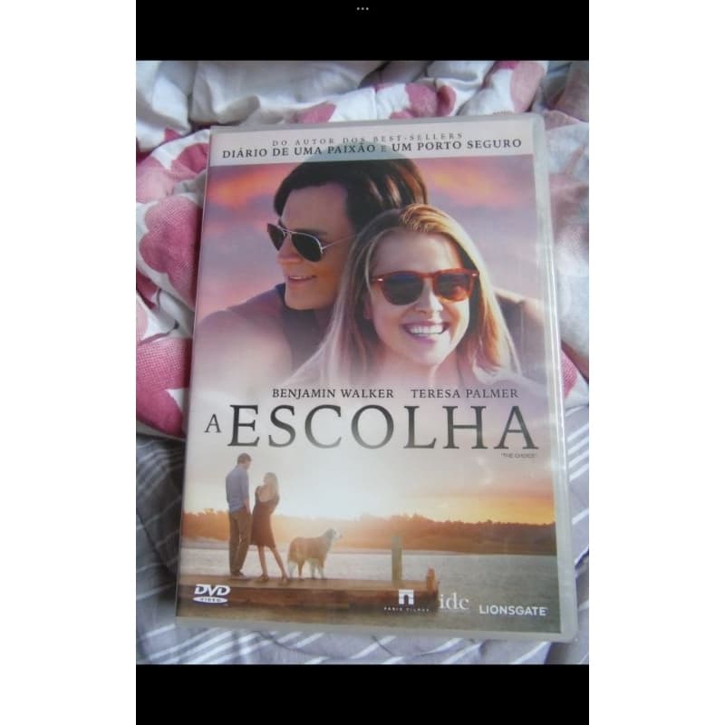 a escolha DVD novo lacrado