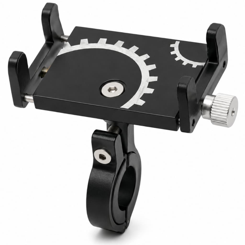 Suporte Universal De Alumínio Celular Para Moto Bicicleta Bike