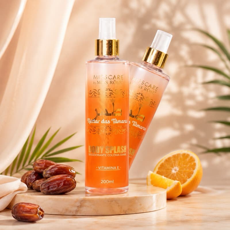 Body Splash Miss Care by Miss Rôse Néctar das Tâmaras 200 ml
