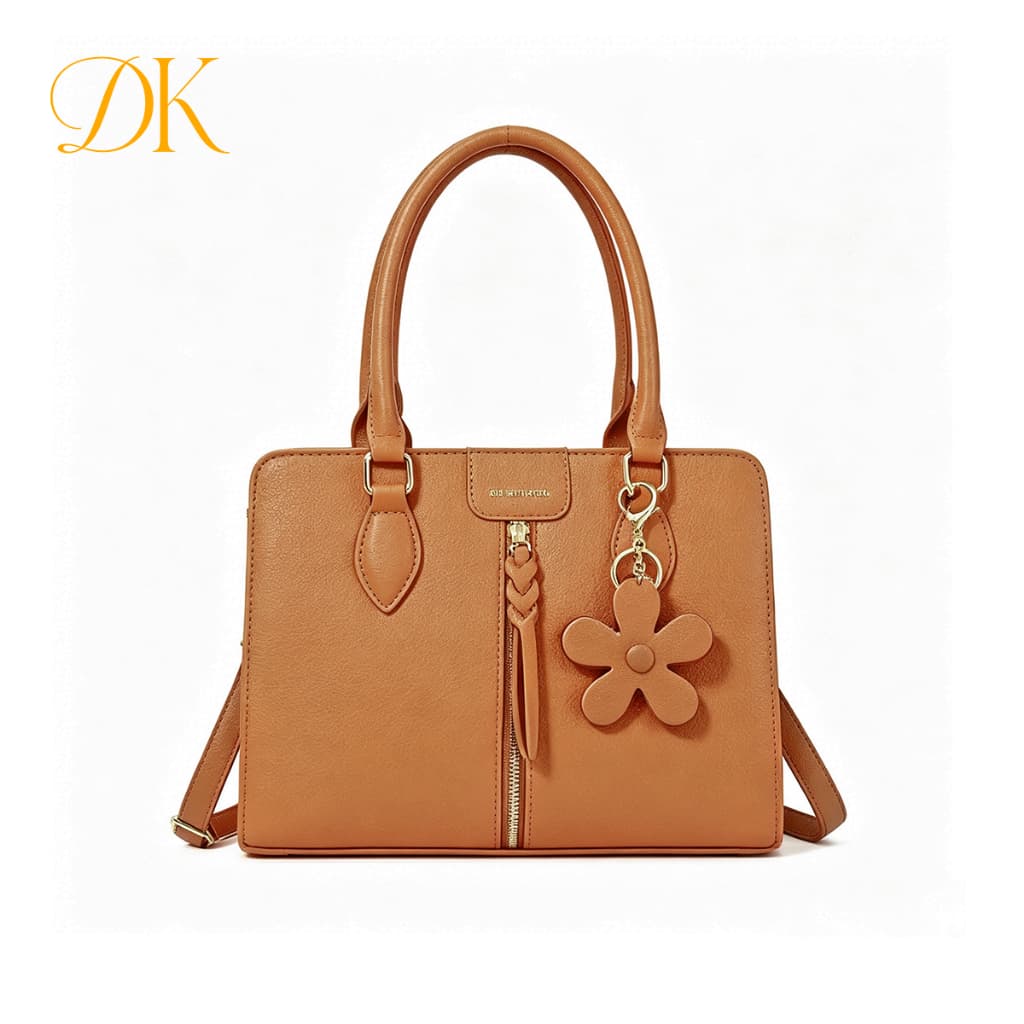 Bolsa Tote Feminina Grande - Bolsa de Mão Estruturada para Trabalho, Escola e Viagem, Com Alça Longa e Transversal AM006