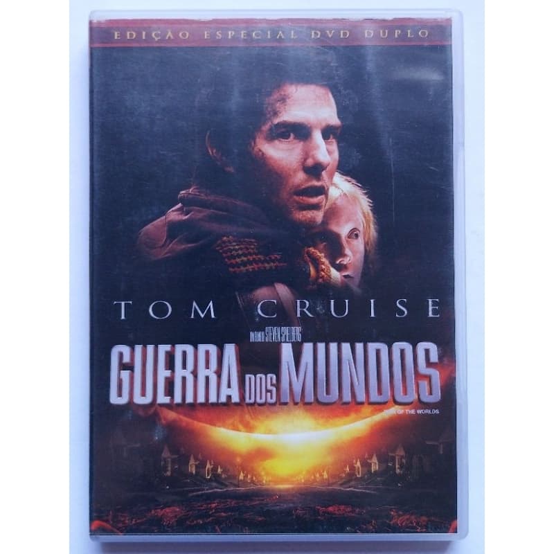 DVD Guerra dos Mundos Tom Cruise Duplo