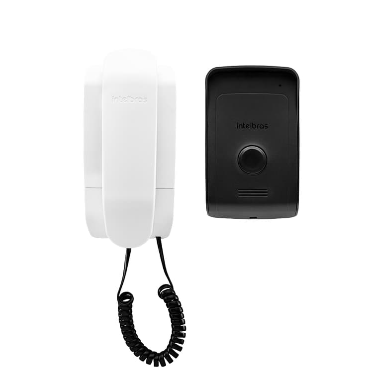 Porteiro Eletrônico Residencial Intelbras IPR 1010 Interfone Monofone até 4 Pontos de Áudio