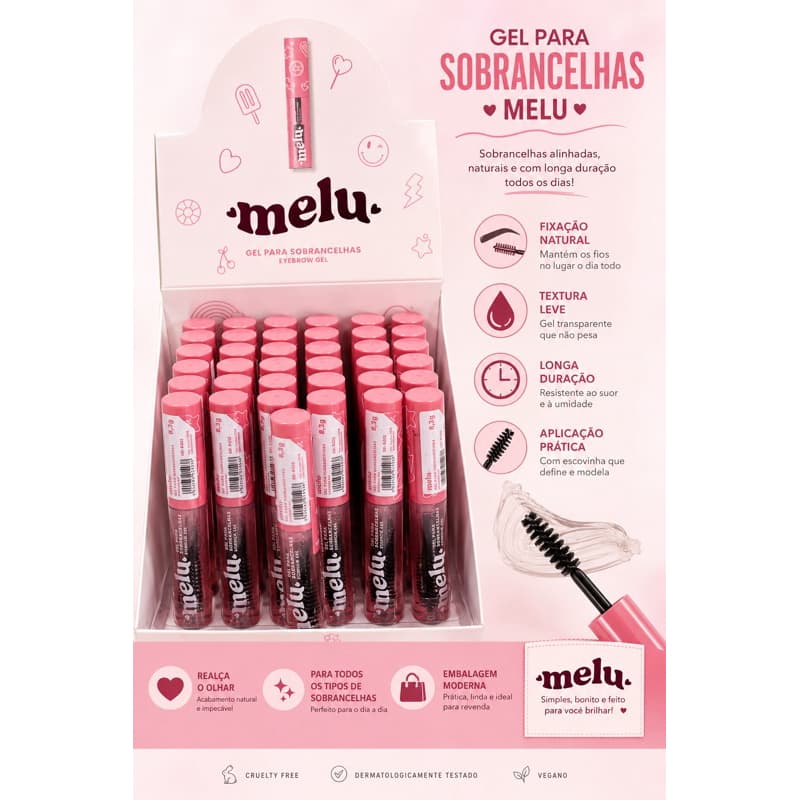 Gel Para Sobrancelha Melu By Ruby Rose RR-8422