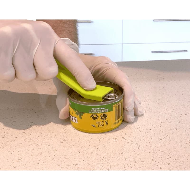 Abridor de Lata Ergonômico em Impressão 3D | Abridor para Lacre de Latas | Fácil de Usar | Reutilizável