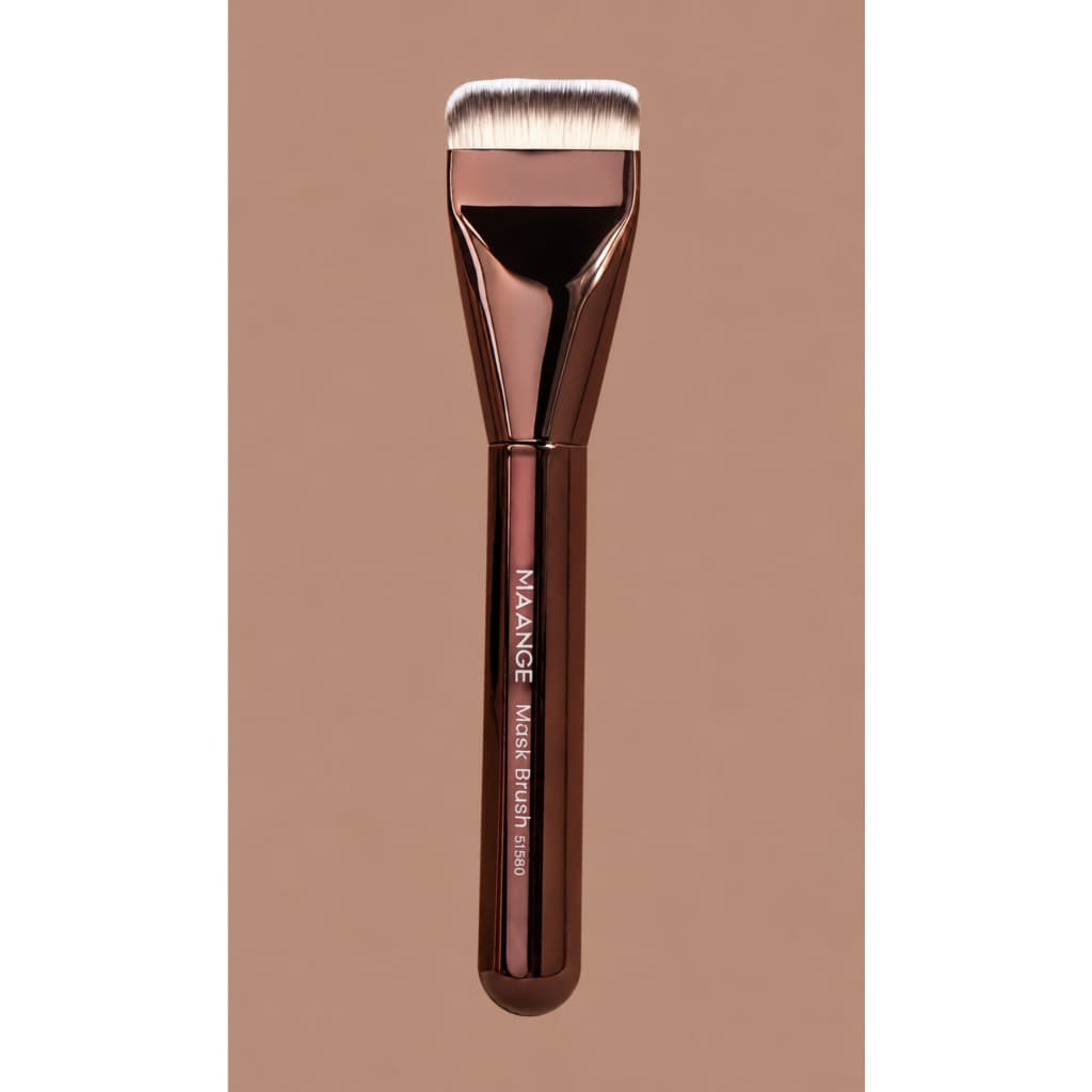 Pincel de Maquiagem Ultrafino para Base e Skincare Alta Precisão MAANGE Profissional Máscara Facial