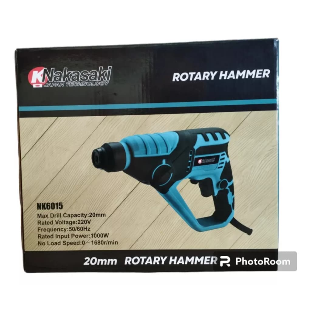 Martelete Rotatório 1000W Multi funções Lançamento Knakasaki