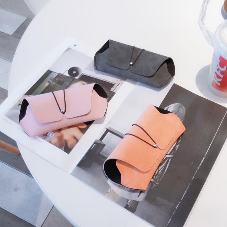 Bolsa de Leitura à Prova d'Água em Couro PU com Caixa de Armazenamento e Cordão Nova