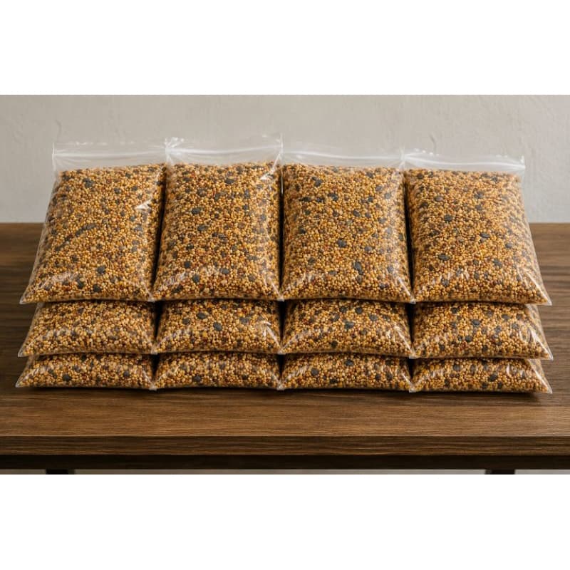 Ração para Calopsitas e Agapornis | Mix de Sementes | Comida para Aves | Mistura Natural Premium | Alimento de Alta Qual