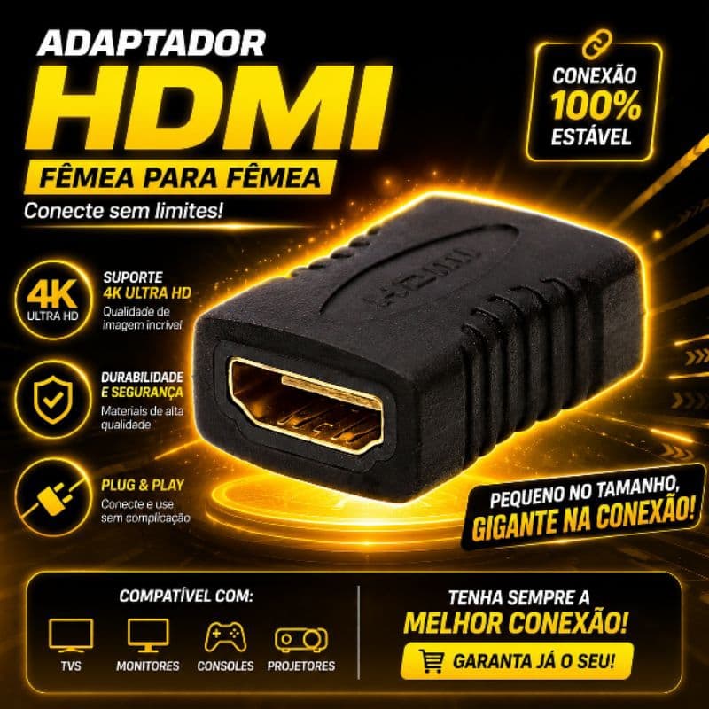 EMENDA HDMI 4K