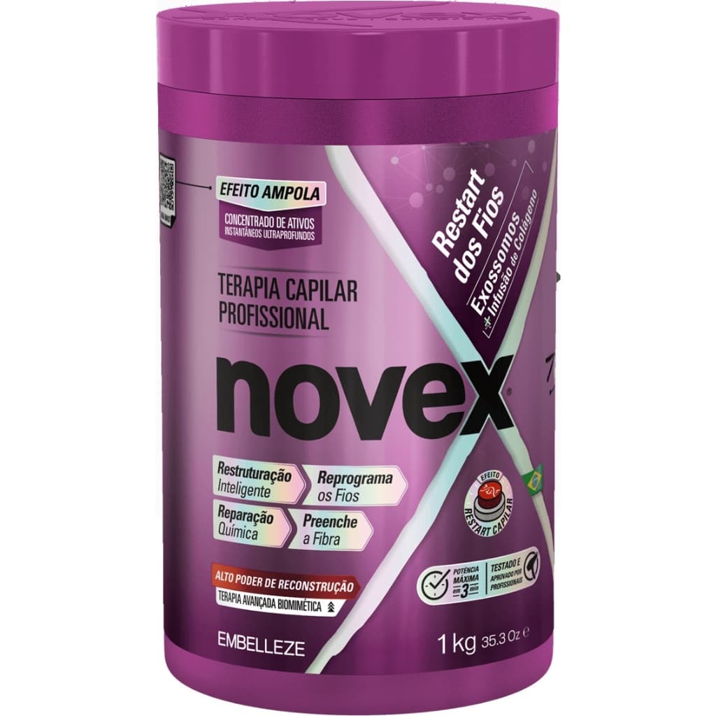 Creme De Tratamento Novex Infusão de Colágeno Regenerador1kg