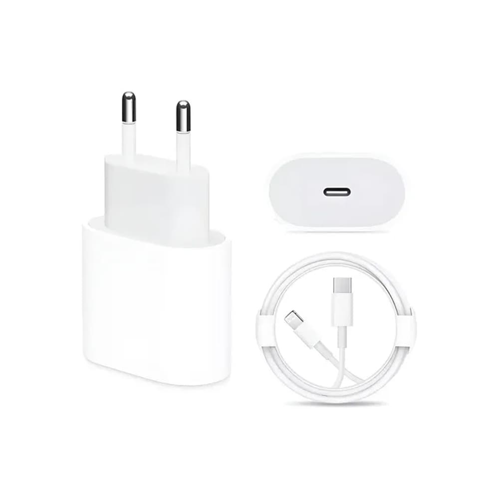 Fonte Carregador Para iPhone 20w + Cabo Lightning Rápido