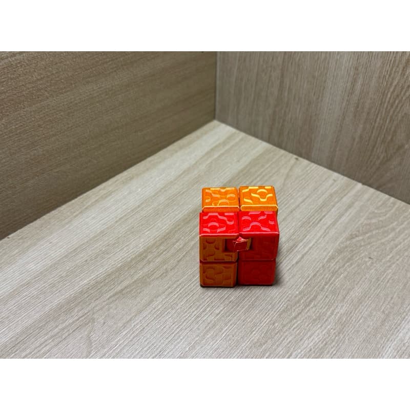 Cubo Infinito Furta Cor 3D Antiestresse | Fidget Toy Dobrável