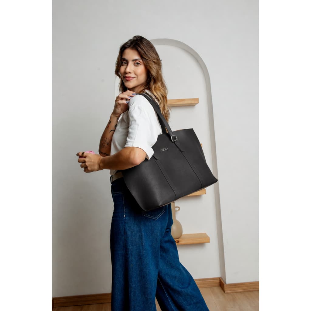 Bolsa Grande Cabe Notebook Trabalho Faculdade Retta Diana