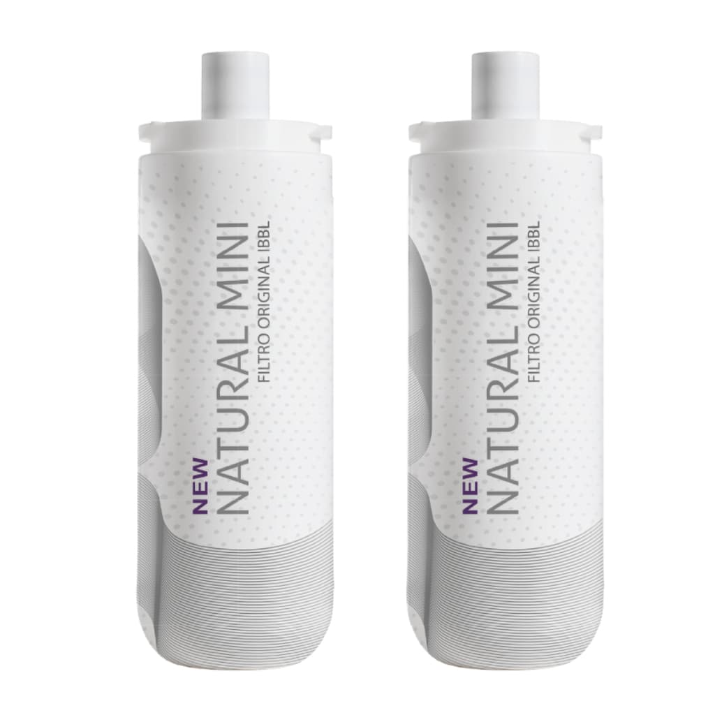 Kit 2 un. Filtro IBBL Natural Mini Avanti Original Refil Purificador IBBL Mio Girou Trocou 2000L Reduz Cloro